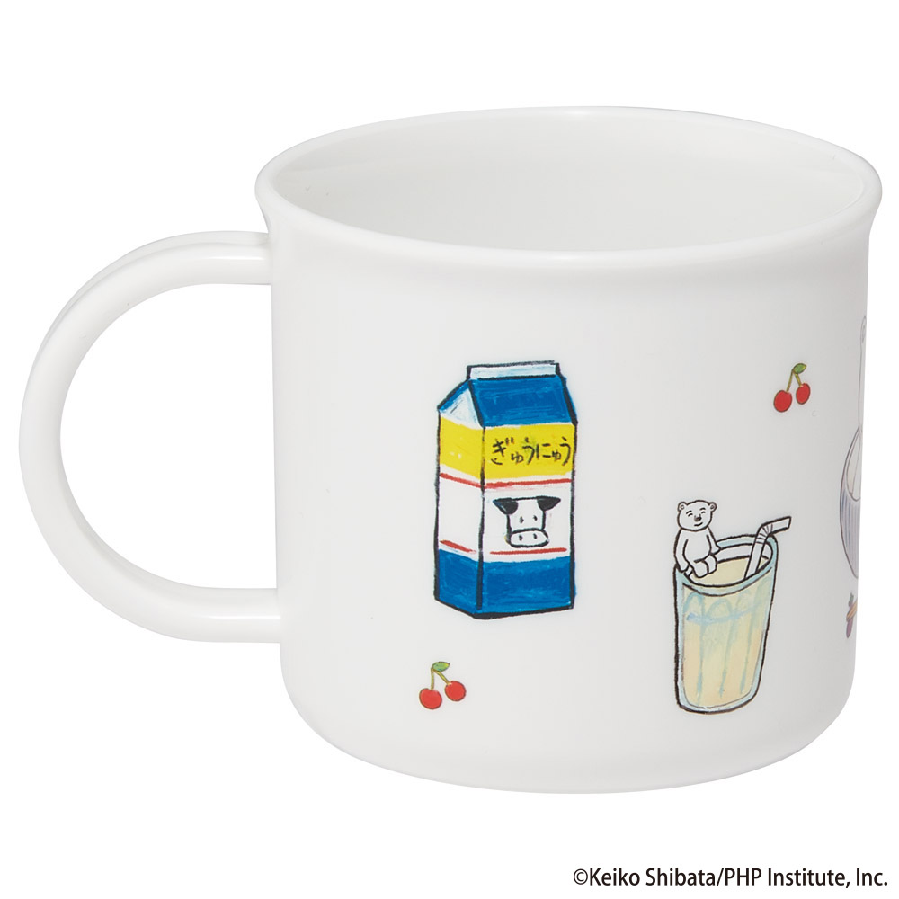 抗菌食洗機対応プラコップ 200ml しろくまシリーズ/KE4AAG_4973307677489
