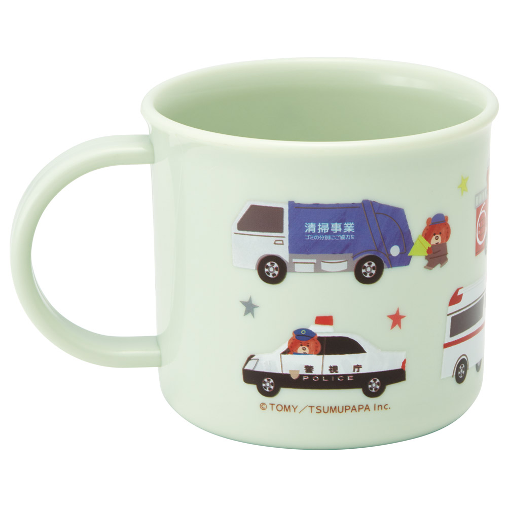抗菌食洗機対応プラコップ 200ml トミカとトム/KE4AAG_4973307684449