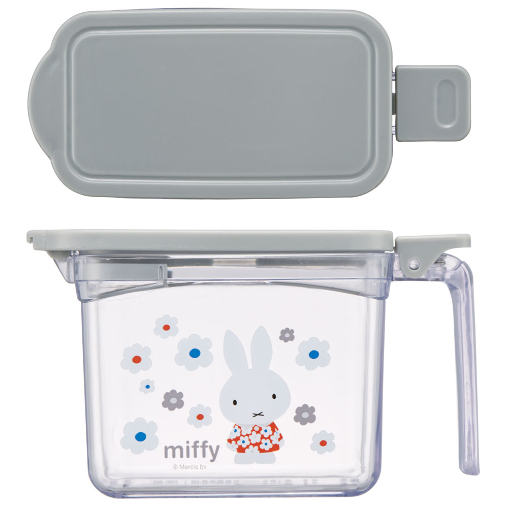 調味料 ポット 380ml ワンプッシュで開く 調味料 入れ 容器 砂糖 塩 KHP1 スケーター skater ミッフィー Miffy うさこちゃん 女の子 女性