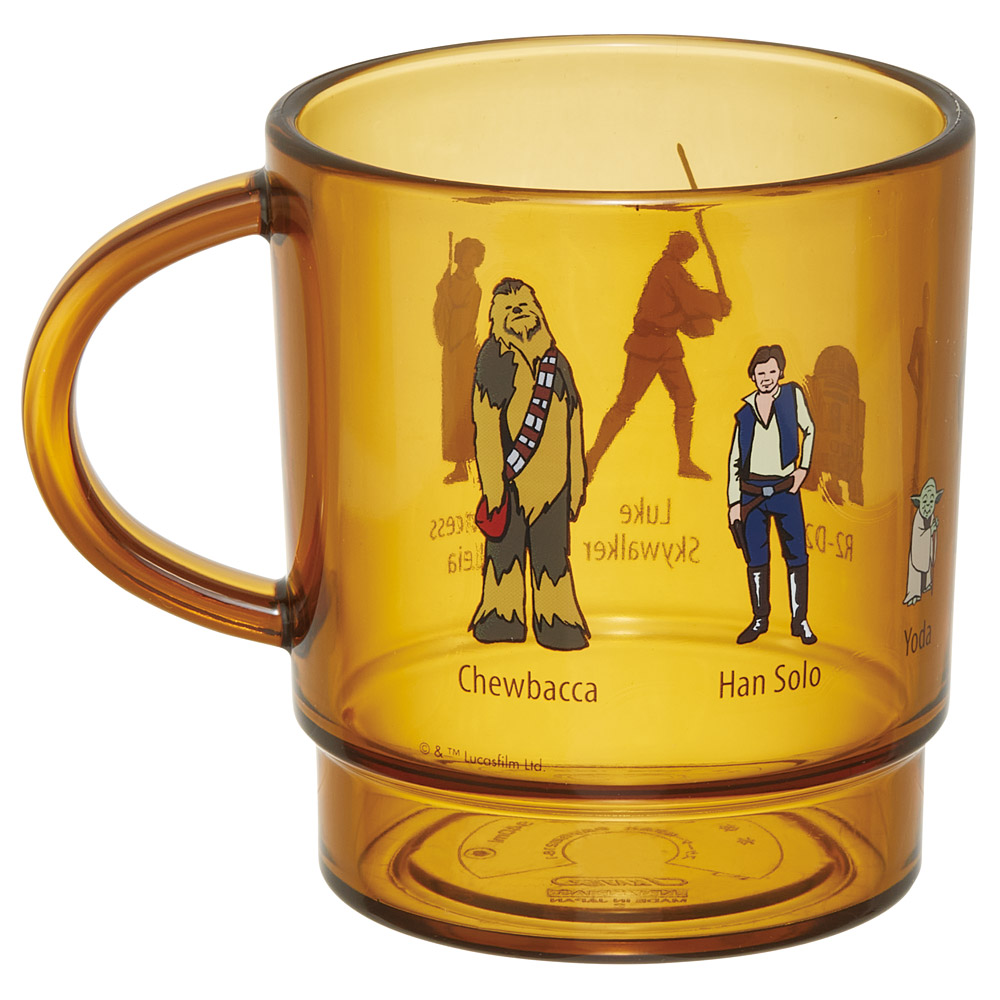 スタッキング コップ カップ 340ml 積み重ね 取っ手付き スケーター skater KP1AS スターウォーズ STAR WARS 反乱軍 SW 男性 メンズ【食事 飲料 マイカップ マイコップ キャラクター かわいい おしゃれ】
