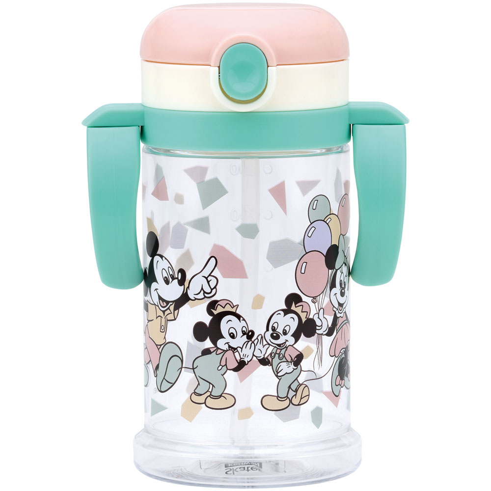 2WAYストローマグ 370ml ミッキーフレンズ/レトロ/KSHW2N_4973307614910/スケーター