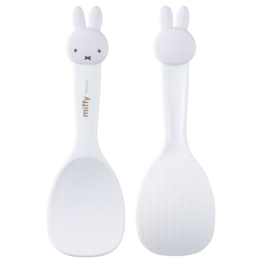ダイカット しゃもじ ご飯 かわいい キッチン グッズ くっつかない キャラクター skater スケーター KSM1D ミッフィー Miffy うさこちゃん 女の子 女性