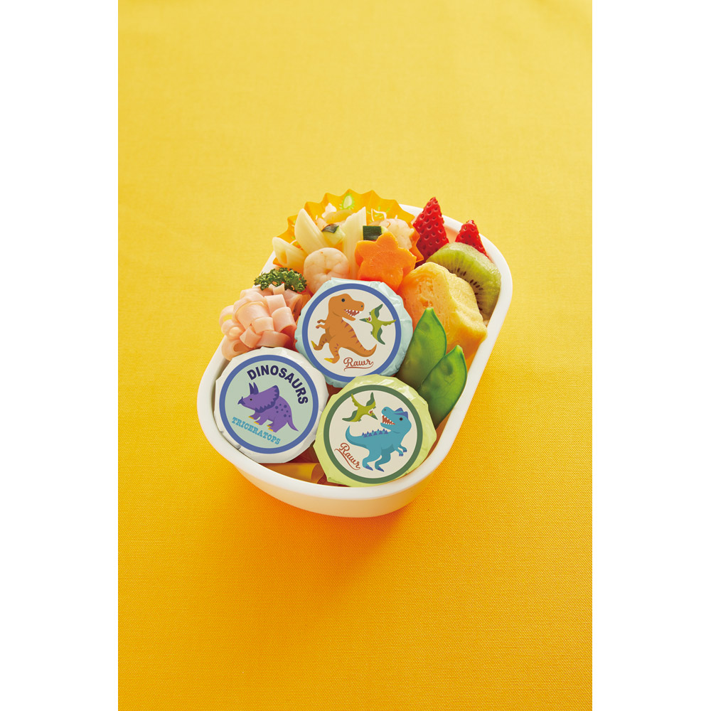 【メール便対象品】 おにぎり ラップ 30枚 5柄×6枚入 キャラクター お弁当 おむすび 簡単 行楽 子供 スケーター skater LBL3 ディノサウルス 恐竜 ダイナソー 男の子 男子