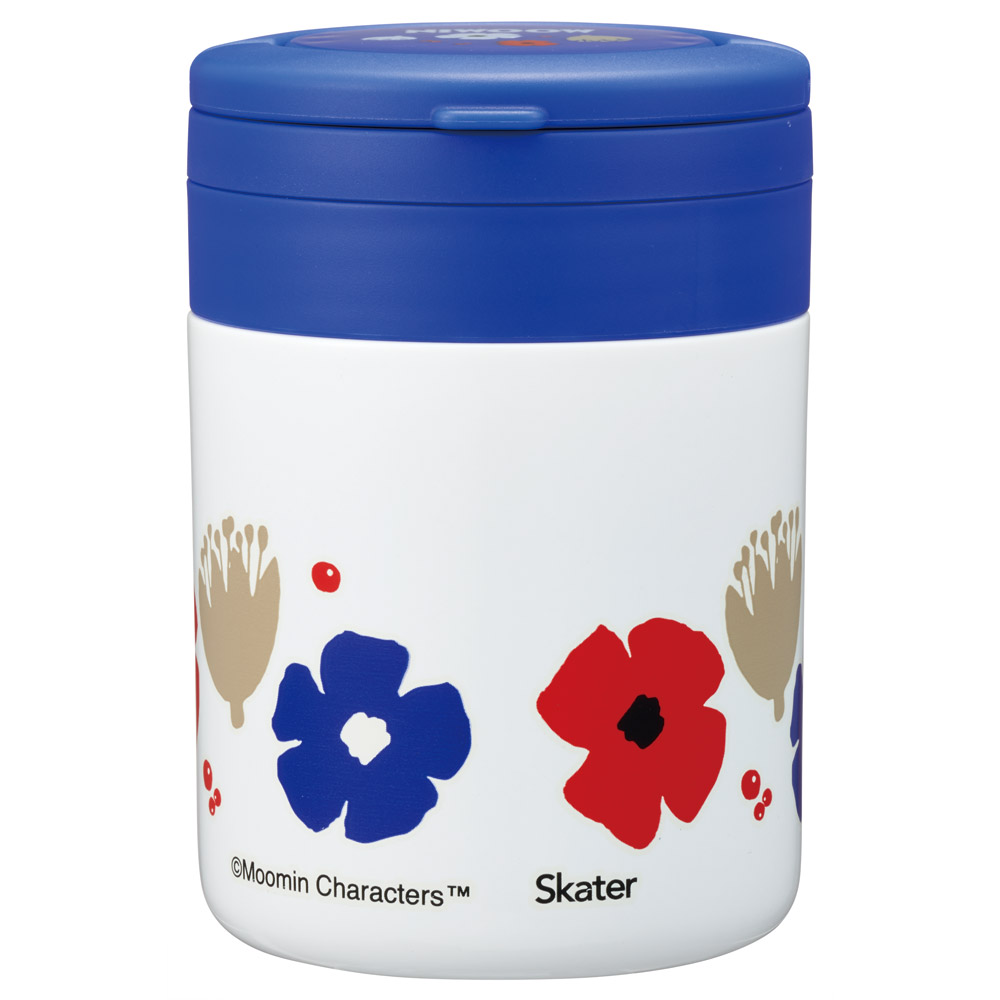 【送料無料】折りたたみ ハンドル付き 保温 保冷 デリカポット スープジャー 300ml お弁当 ランチ スケーター skater LJFO3AG ムーミン Moomin リトルミイ 女性 レディース