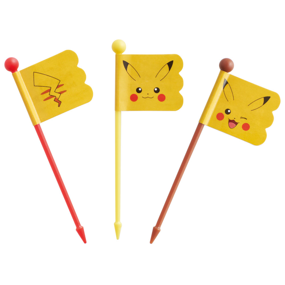 ランチピックス 9本入 3柄×3本入 セット お弁当ピック お弁当 ランチ ピック skater スケーター LKP4 ポケットモンスター ポケモン ピカチュウ F 23年 男の子