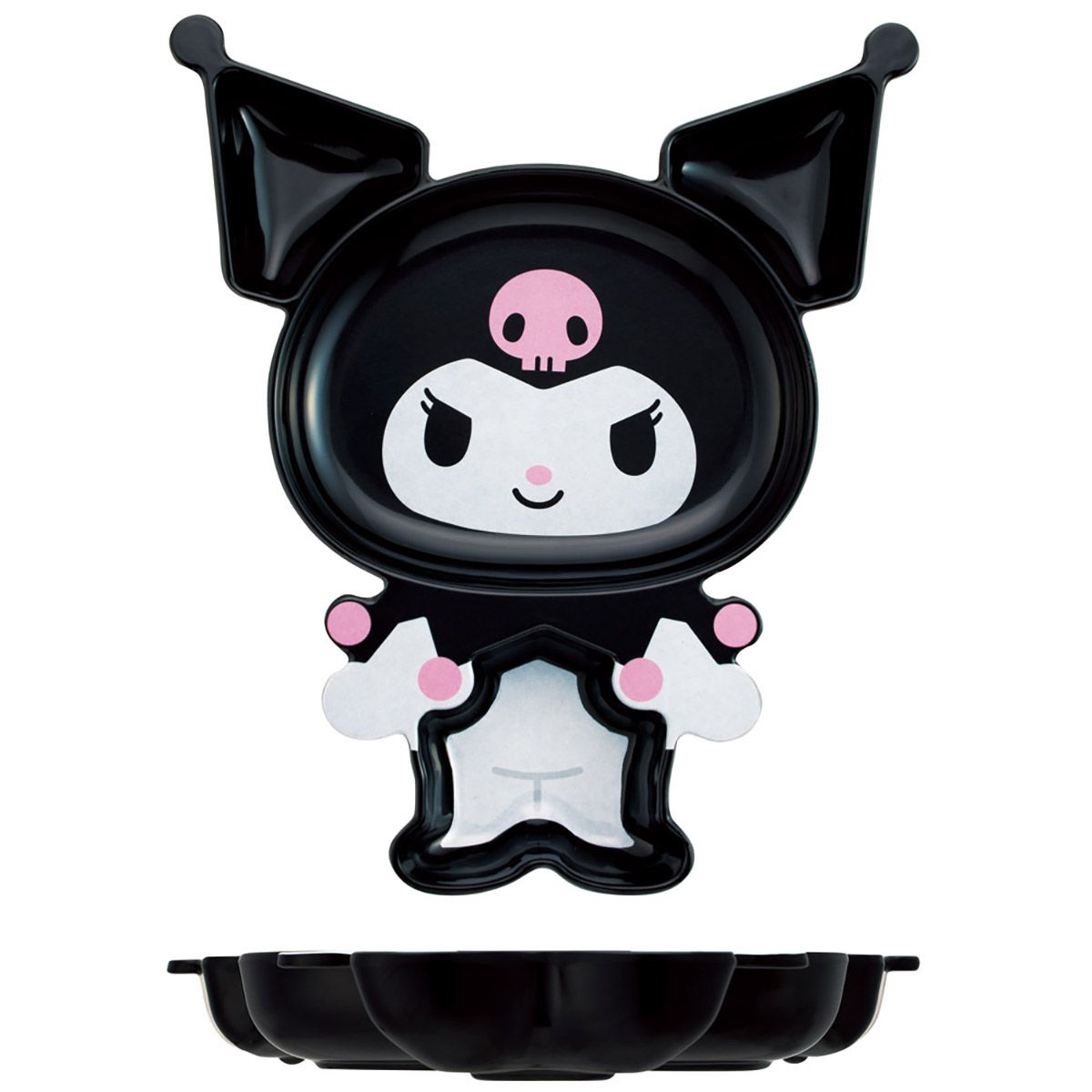 スケーター ランチプレート メラミン ダイカット 仕切り キャラクター 皿 食洗機対応 子供 かわいい skater M70D クロミ クロミちゃん サンリオ 女の子【プレート 食器 お子様 キッズ 子ども 可愛い】