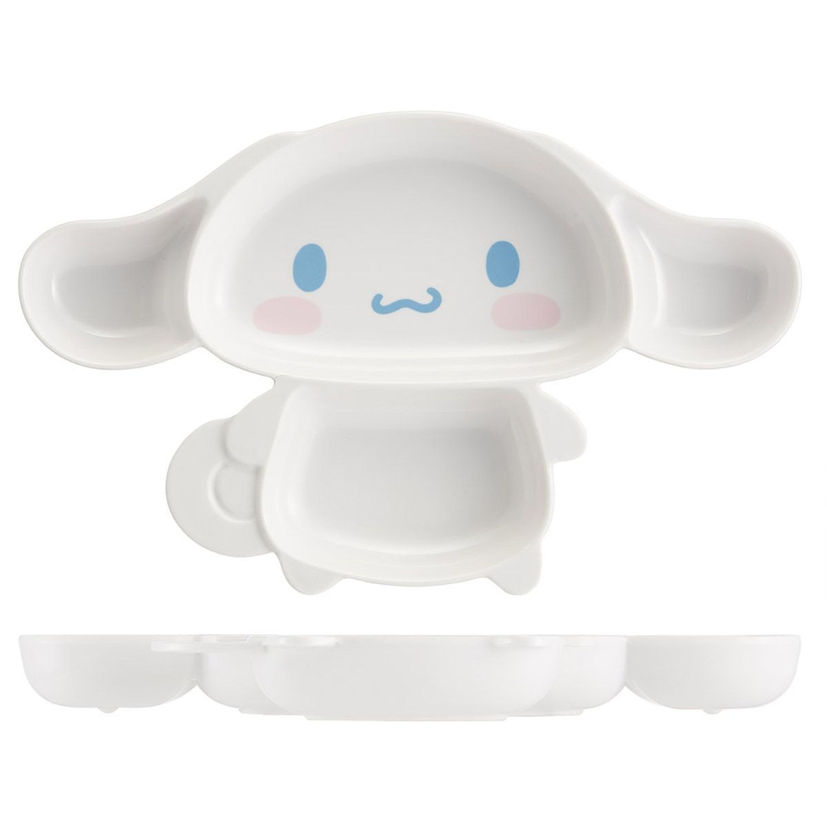 スケーター ランチプレート メラミン ダイカット 仕切り キャラクター 皿 食洗機対応 子供 かわいい skater M70D シナモロール シナモン サンリオ 女の子【プレート 食器 お子様 キッズ 子ども 可愛い】