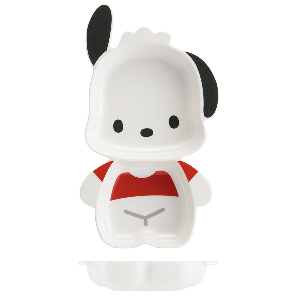スケーター ランチプレート メラミン ダイカット 仕切り キャラクター 皿 食洗機対応 子供 かわいい skater M70D ポチャッコ サンリオ キャラクター 女の子【プレート 食器 お子様 キッズ 子ども 可愛い】