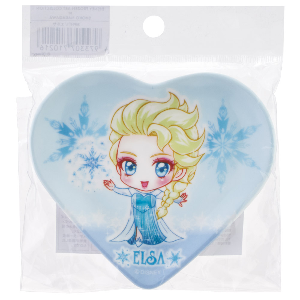 【メール便対象品】 メラミン ミニプレート ハート 食器 小鉢 小皿 ミニ プレート お皿 取り皿  MPHT1 スケーター skater 中川翔子 アナと雪の女王 アナ雪 エルサ【醤油皿 おやつ 食事 小物入れ】