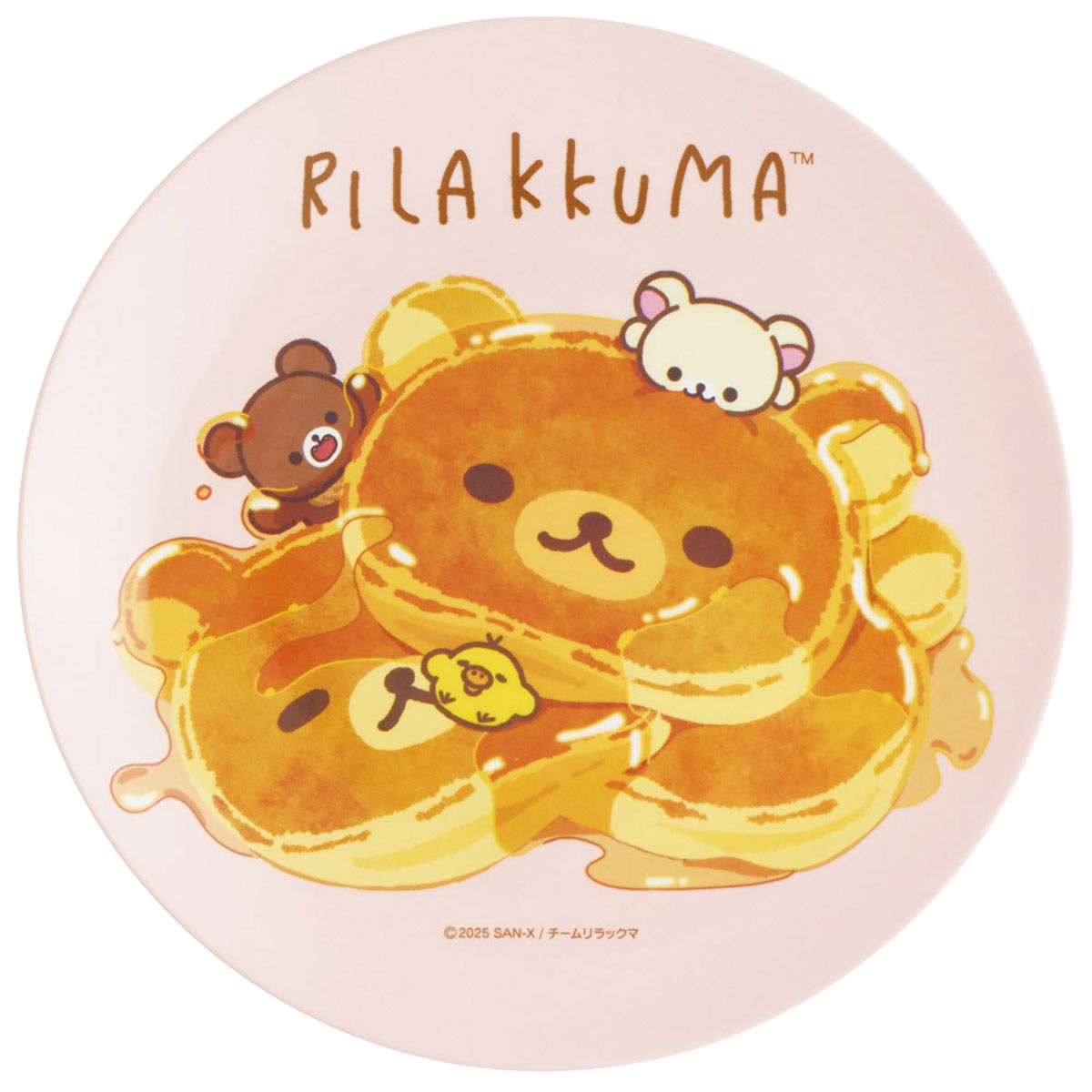 スケーター メラミン 皿 プレート お皿 さら おしゃれ キャラクター 朝食 トースト 来客用 skater MPL20P リラックマ アニメ Rilakkuma 女の子 女性【取り皿 柄 お菓子 サラダ プレゼント 洋食器 洋風 丸型】