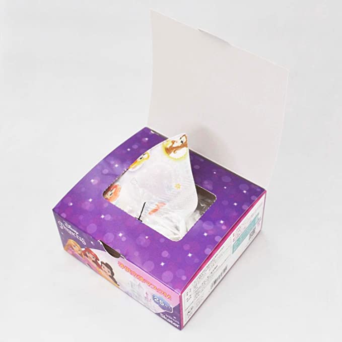 子供立体マスク Mサイズ/25枚入りプリンセス/MSKS25_4973307626104/スケーター