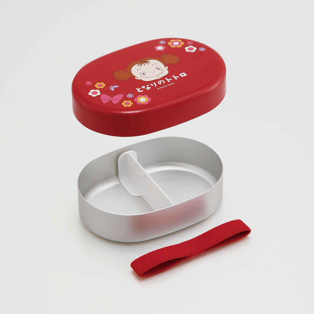 【送料無料】アルミ 弁当箱 中子 付 子供 280ml ランチベルト 付き 保温庫 対応 スケーター skater NALB3 となりのトトロ メイ totoro スタジオジブリ 女性