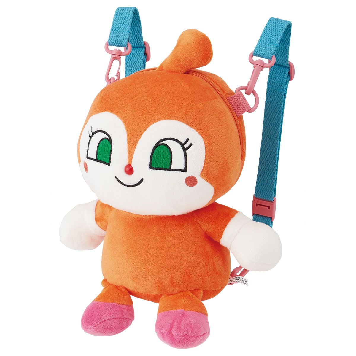 スケーター  ドキンちゃん ぬいぐるみ リュック キャラクター 子供 リュックサック かわいい skater NRYU1 アンパンマン あんぱんまん グッズ【子ども キッズ こども 可愛い ファスナー 3WAY】