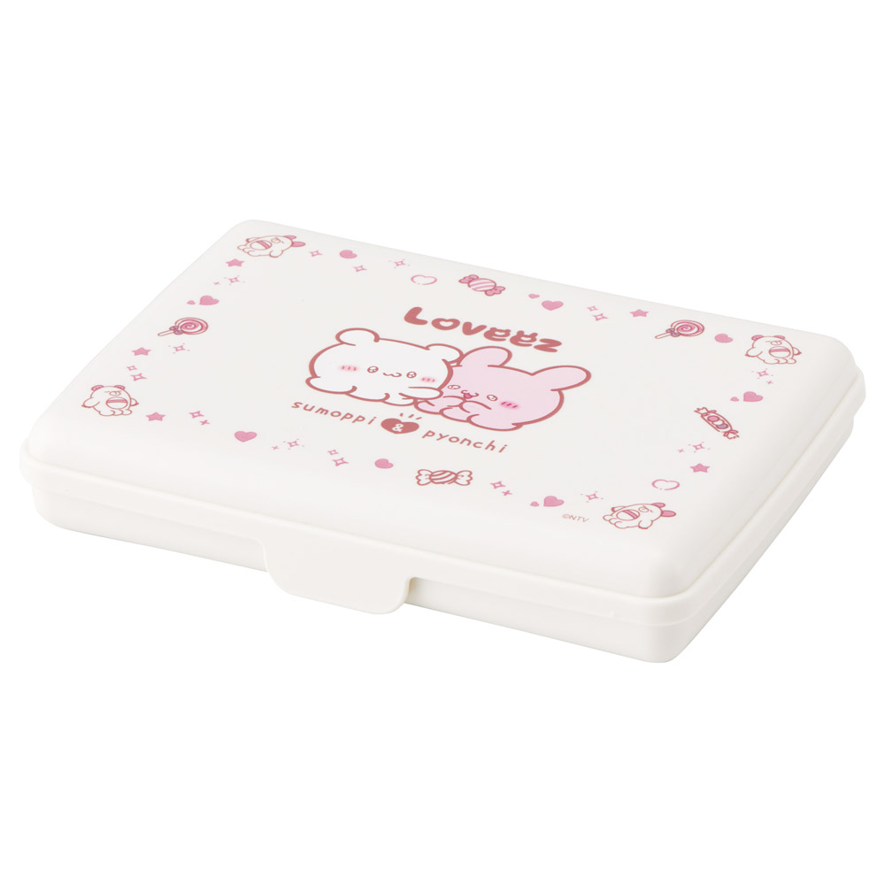 スケーター サンドイッチケース 折りたたみ 折り畳み 弁当箱 お弁当 日本製 サンドウィッチ skater OS1 らぶい～ず ラブイーズ すもっぴ ぴょんちー グッズ【サンドイッチ ケース ランチ 1段 おしゃれ かわいい ピクニック】