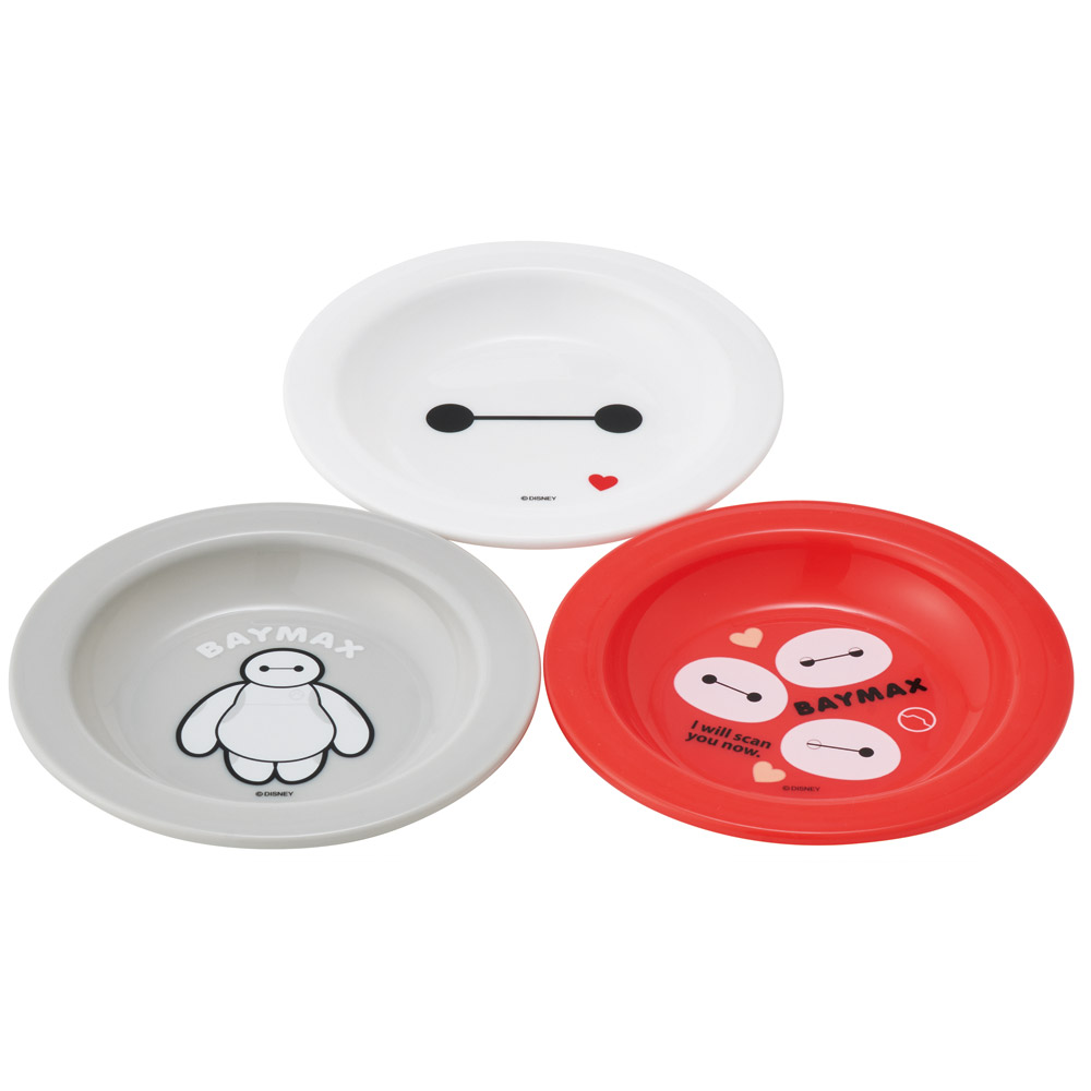 スケーター 小皿 3P セット 12cm 皿 お皿 取り皿 収納 食器 おしゃれ 割れにくい ピクニック皿 skater P3 ベイマックス ディズニー Disney 男の子 女の子【キャラクター かわいい オシャレ ケーキ ゼリー 食洗機 対応 行楽】
