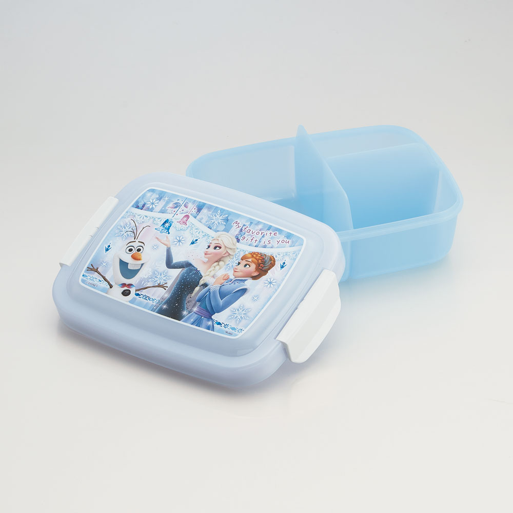 キッズ ランチボックス 840ml お弁当箱 弁当箱 仕切り 一体型 ランチ 子供 こども スケーター skater P84 アナと雪の女王 アナ雪 ディズニー 女の子 女子