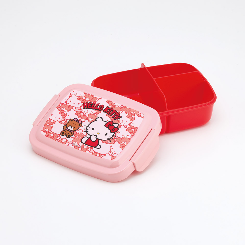 キッズ ランチボックス 840ml お弁当箱 弁当箱 仕切り 一体型 ランチ 子供 こども スケーター skater P84 キティ ハローキティ キティちゃん 女の子