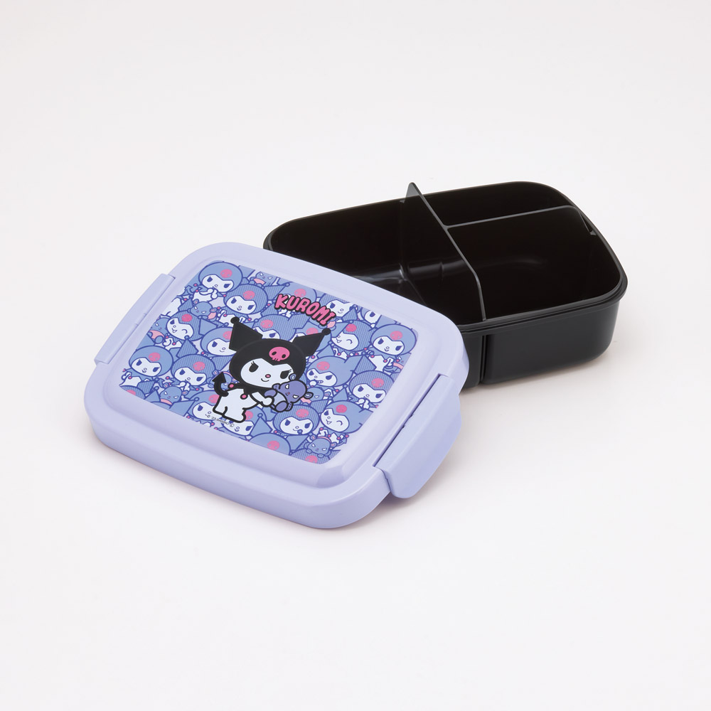 キッズ ランチボックス 840ml お弁当箱 弁当箱 仕切り 一体型 ランチ 子供 こども スケーター skater P84 クロミ クロミちゃん サンリオ 女の子 女子