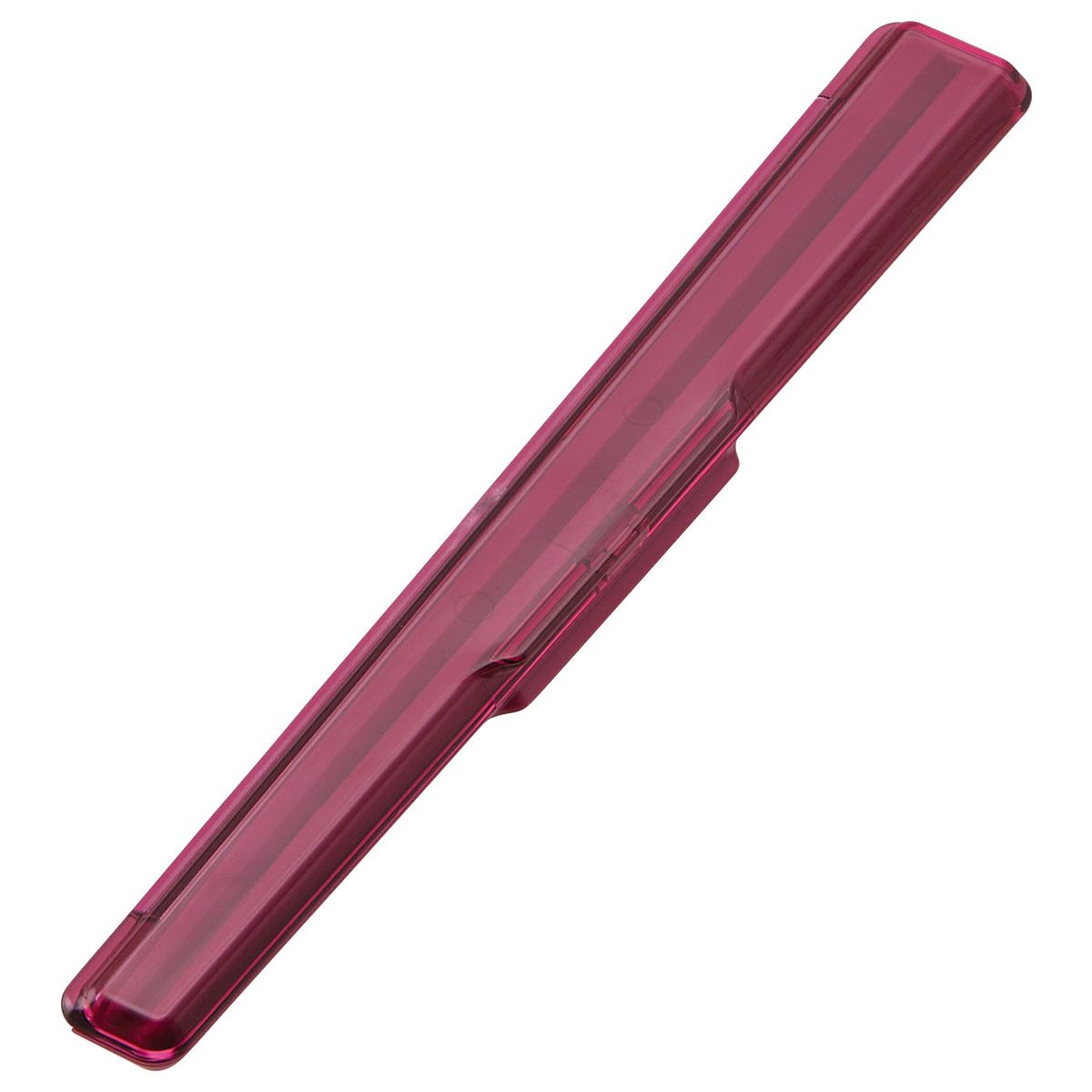 スケーター ラク洗 らくあら お箸 19.5cm 箸箱 セット 食洗機対応 はし箱 洗いやすい skater PAABD4 フクシアピンク【箸 はし カトラリー セット ランチ 箸箱ケース】