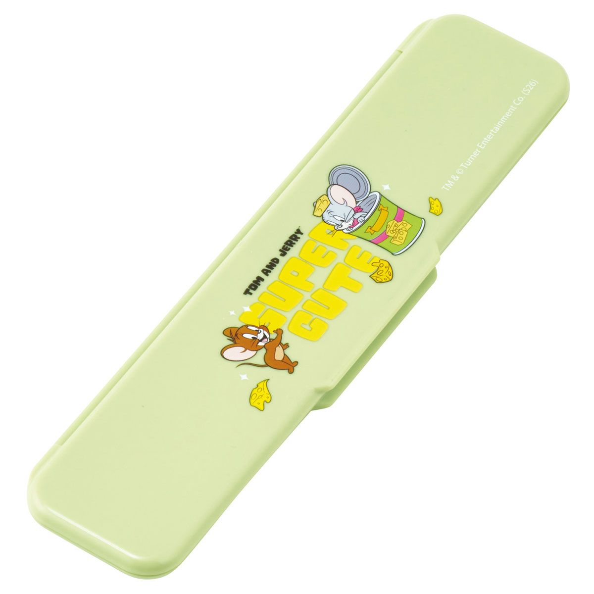 スケーター ラク洗 らくあら コンビセット お箸 スプーン 食洗機対応 箸箱 洗いやすい skater PACCS3 トムとジェリー CUTE トム&ジェリー 男の子 女の子【箸 はし カトラリー セット ランチ 箸箱ケース】