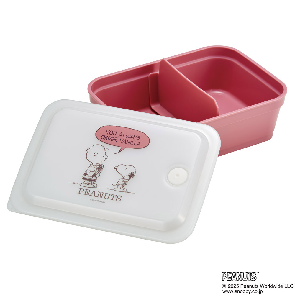 スケーター 抗菌 パッキン 一体型 ふわっと 保存容器 600ml おかず 作り置き 保存 レンジ skater PAS6AG スヌーピー スモーキーパステル SNOOPY ピーナッツ【食洗機対応 ふんわり フタ かわいい キャラクター】