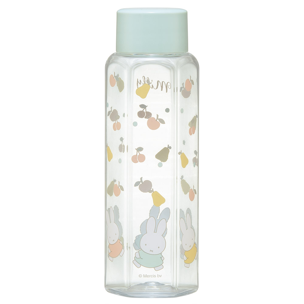 六角形 水筒 プラスチック 350ml ブロー ボトル 大人 キッズ 子供 直飲み 透明 スケーター skater PDH4 ミッフィー Miffy うさこちゃん 女の子 女性