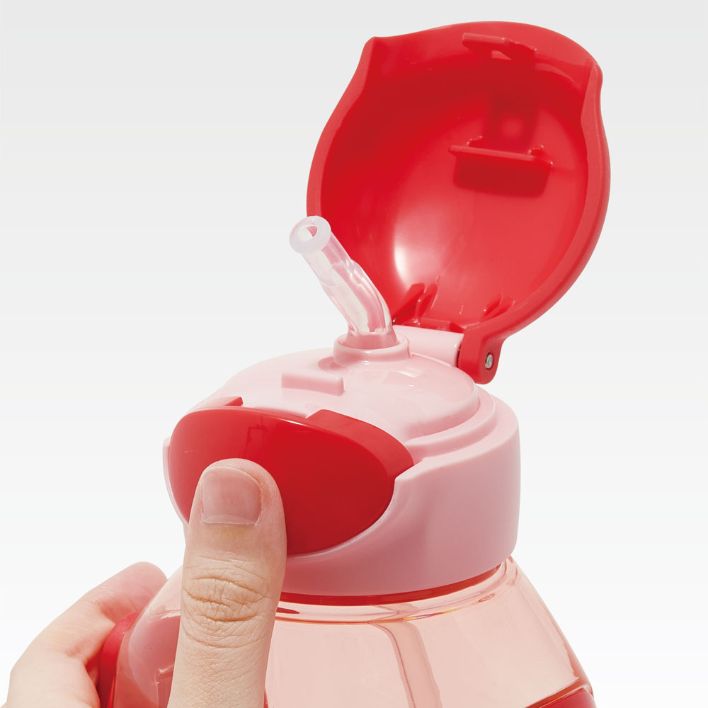 【送料無料】ワンプッシュストローボトル 530ml ハローキティ うしろうしろ/PDSH6DX_4973307659539