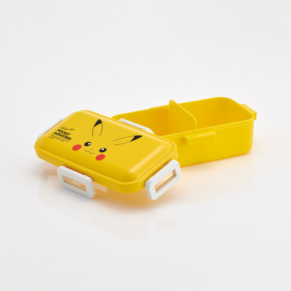 おかずがつぶれにくい 抗菌ふわっと弁当箱 1段/530ml ピカチュウフェイス23/PFLB6AG_4973307634901