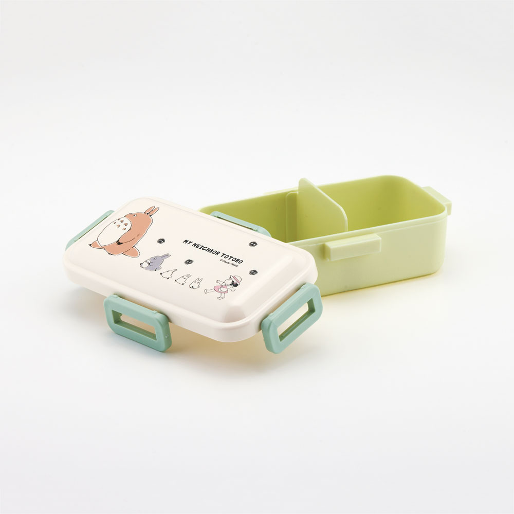 おかずがつぶれにくい 抗菌ふわっと弁当箱 1段/530ml となりのトトロ(行進)/PFLB6AG_4973307658600