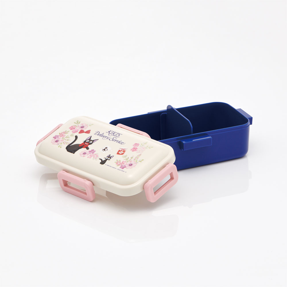 おかずがつぶれにくい 抗菌ふわっと弁当箱 1段/530ml 魔女の宅急便フレンチ／PFLB6AG_4973307658877