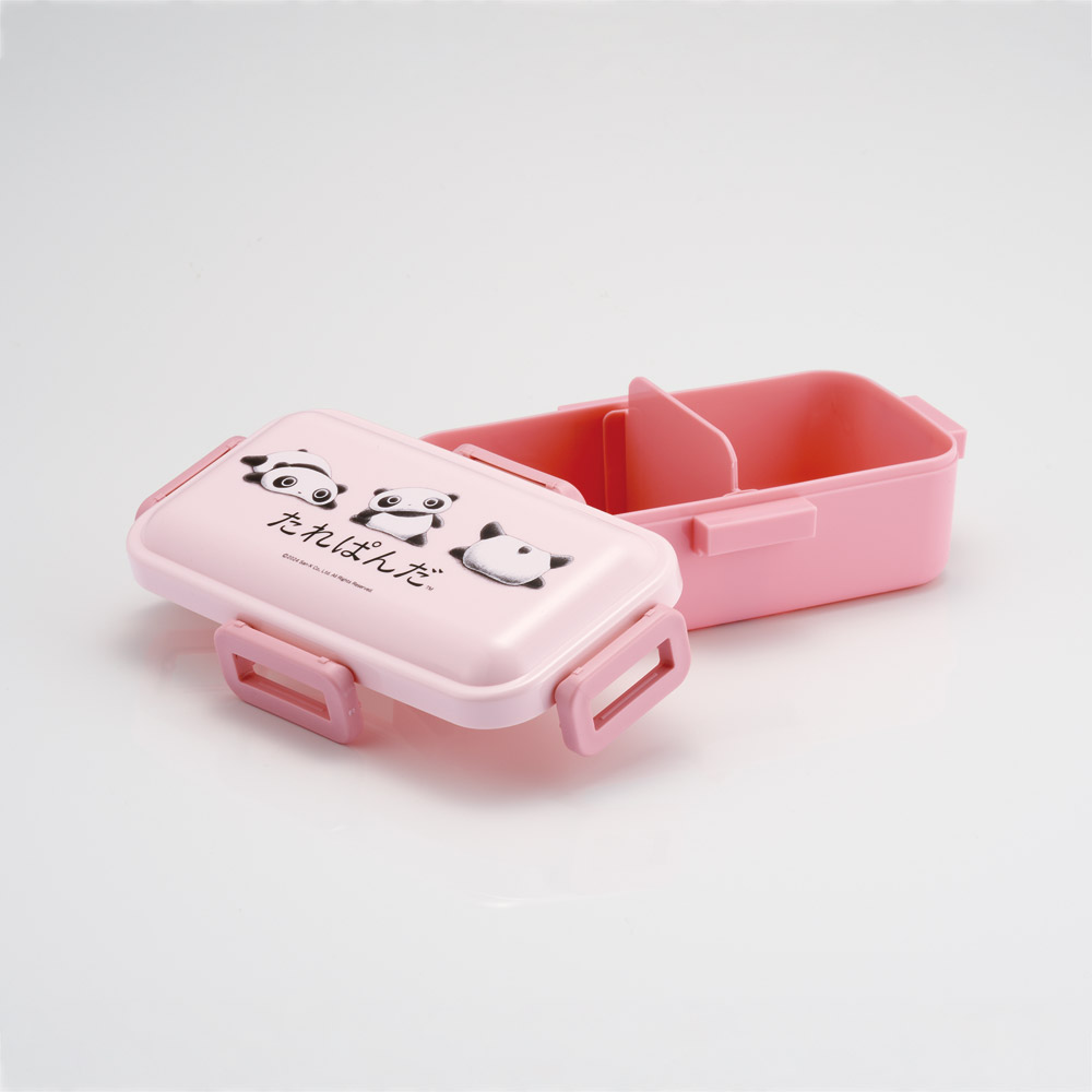 おかずがつぶれにくい 抗菌ふわっと弁当箱 1段/530ml たれぱんだ／PFLB6AG_4973307692062