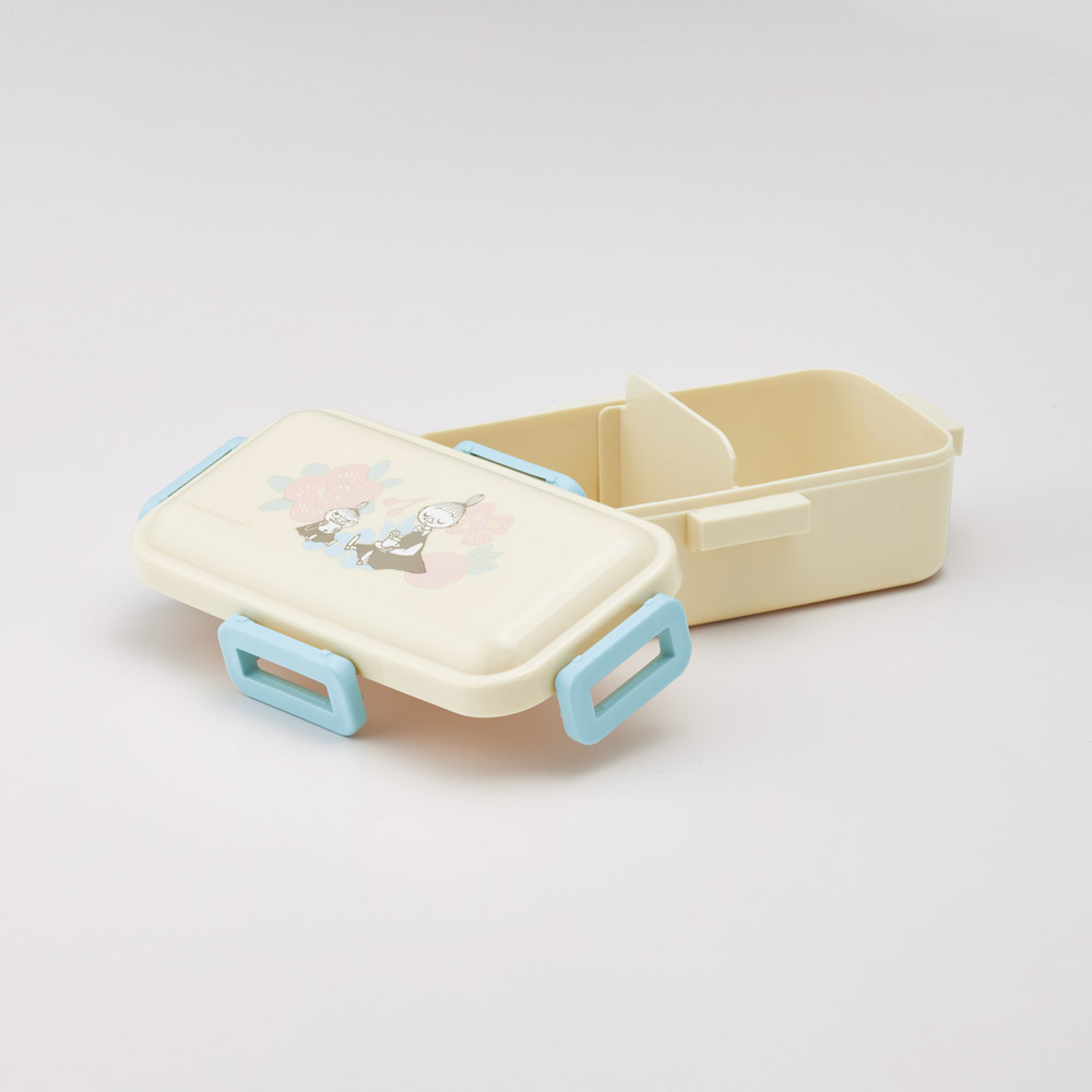 おかずがつぶれにくい 抗菌ふわっと弁当箱 1段/530ml ムーミンライトカラー/PFLB6AG_4973307693465