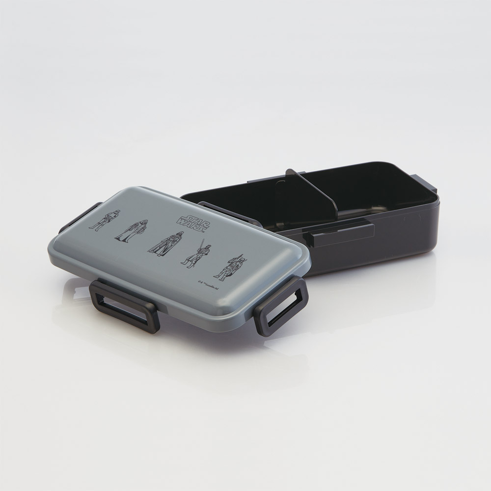 弁当箱 大人 一段 仕切り 食洗機 レンジ 対応 キャラクター 容量 830ml skater スケーター PFLB8AG 抗菌 スターウォーズ STAR WARS 帝国軍 SW 男性 メンズ