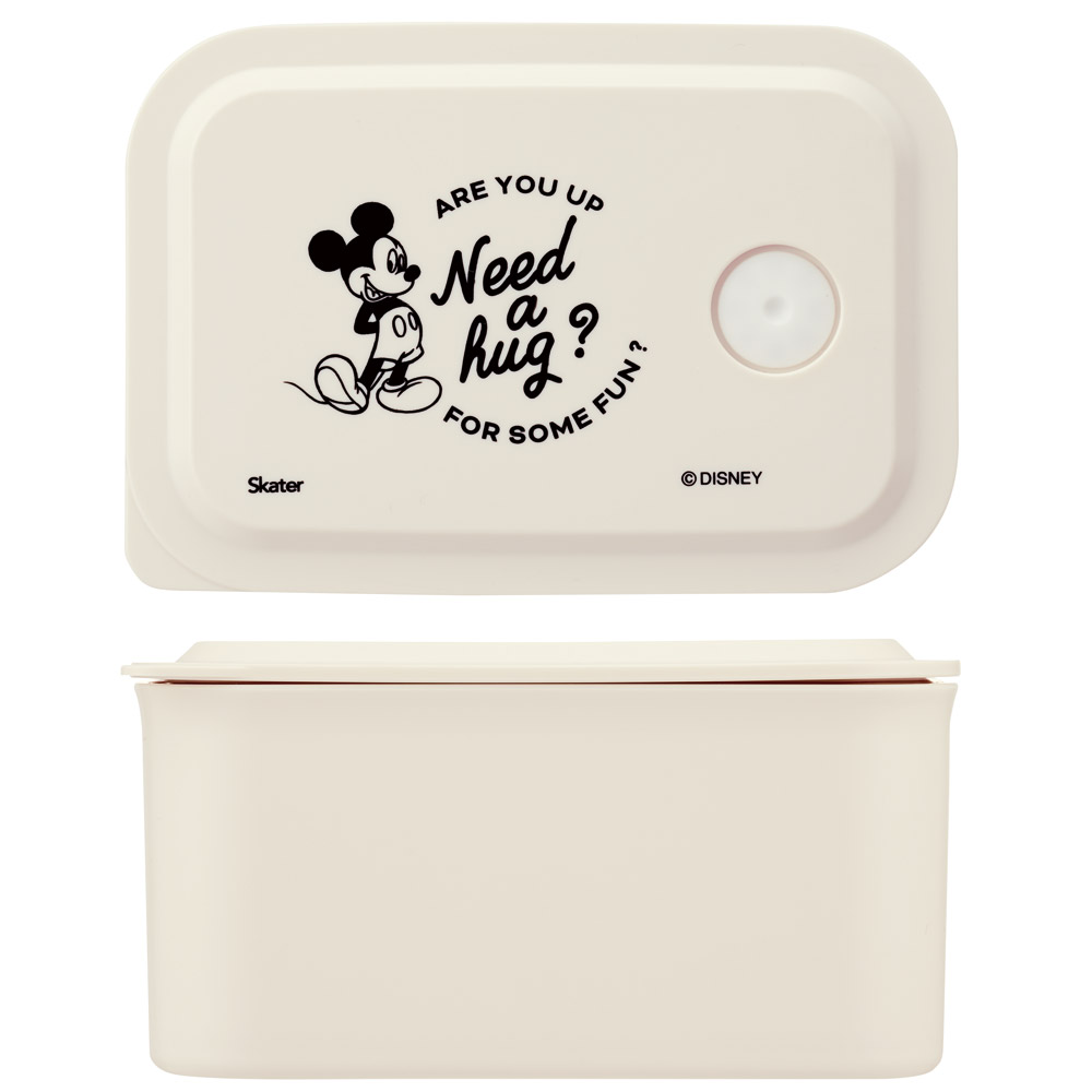 行楽 ランチ ケース S 320ml 1段 お弁当箱 弁当 ランチボックス バイオマス スケーター skater PL32B ミッキーマウス ミッキー Mickey 男の子 女の子