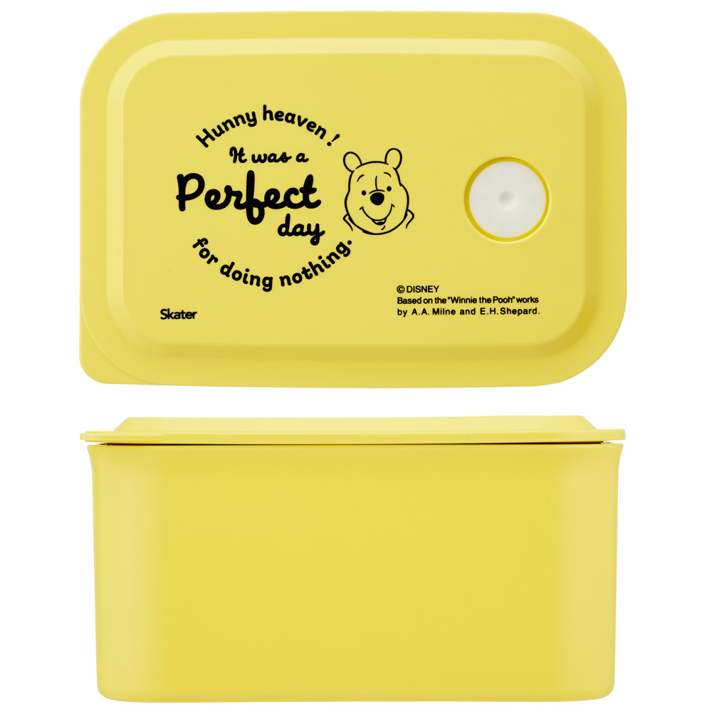 行楽 ランチ ケース S 320ml 1段 お弁当箱 弁当 ランチボックス バイオマス スケーター skater PL32B くまのプーさん プーさん Pooh 女性 レディース