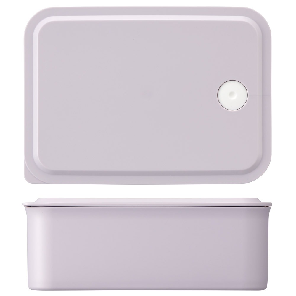 行楽 ランチ ケース M 700ml 1段 お弁当箱 弁当 ランチボックス バイオマス スケーター skater PL70B セピア カラー ラベンダー 紫 むらさき