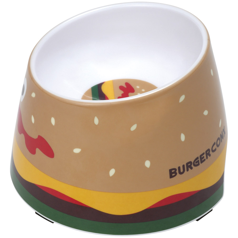 メラミン製 フード ボウル ペット 食器 エサ 犬 わんちゃん メラミン キャラクター スケーター skater PMFB1 バーガーコンクス BURGER CONX 男の子 女の子【いぬ 餌 エサ 皿 ワンちゃん】
