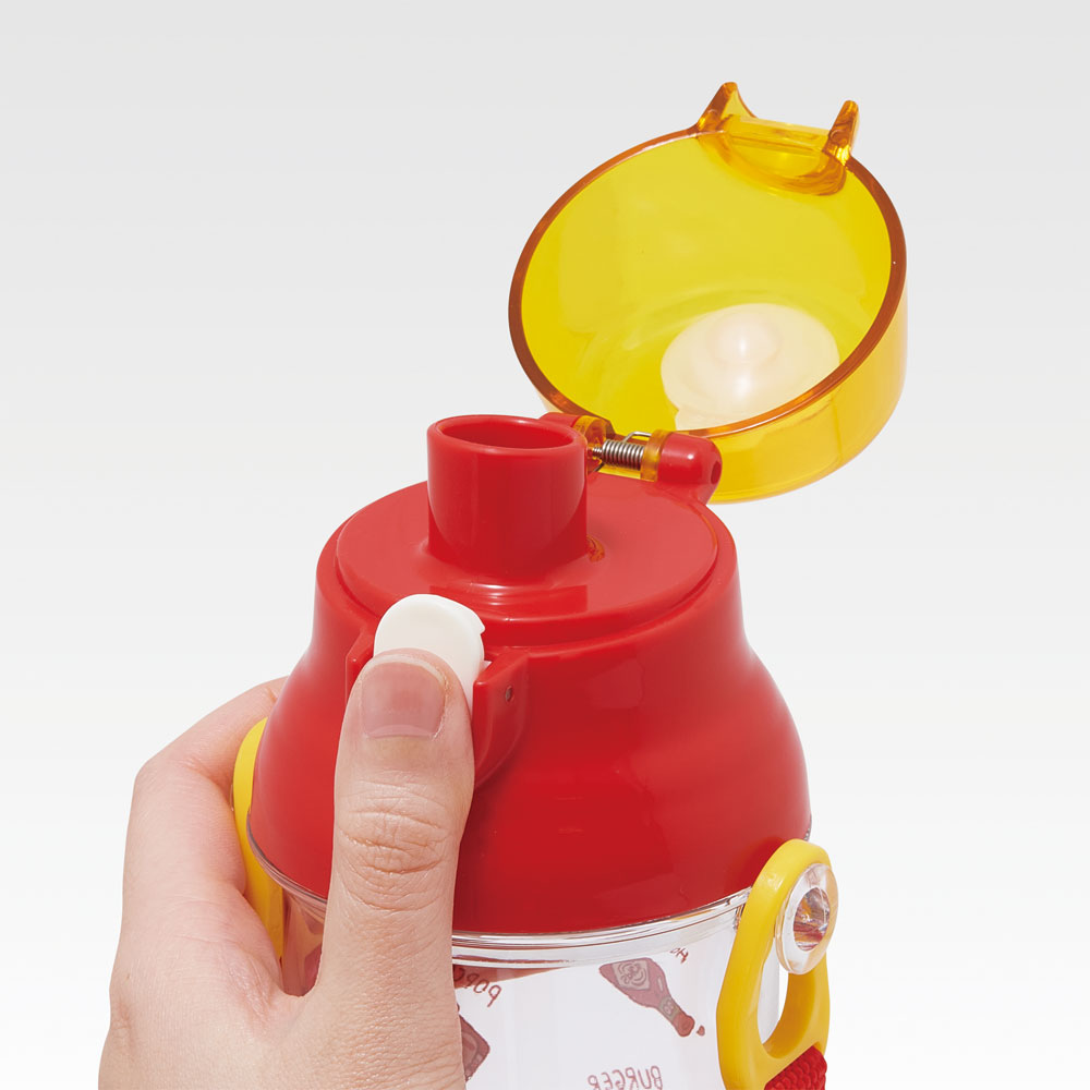 食洗機対応プラクリアボトル 480ml バーガーフレンズ／PSB5TR_4973307673122