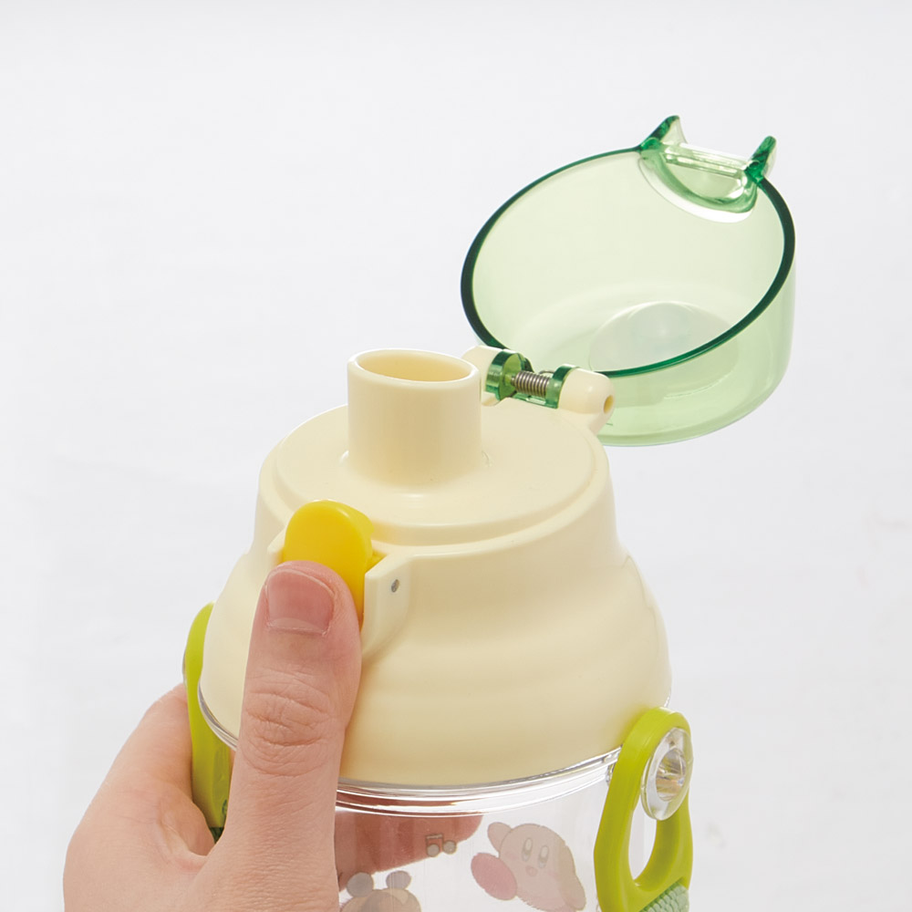 食洗機対応プラクリアボトル 480ml 星のカービィ　ピクニック／PSB5TR_4973307681516