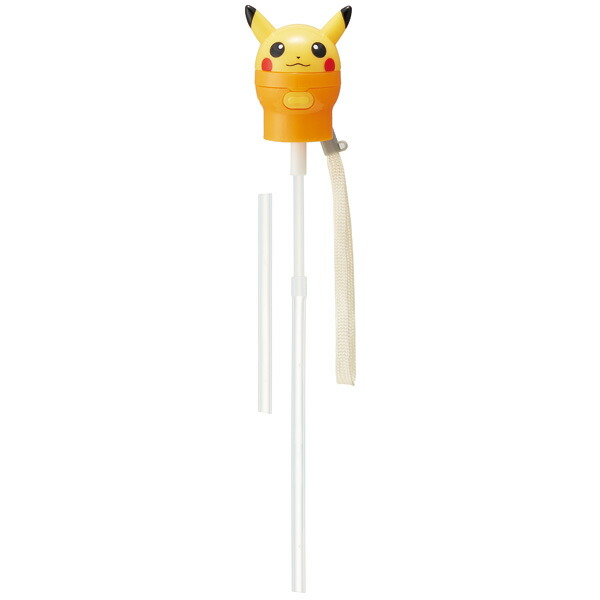 ペットボトルキャップ ストロー ワンプッシュ オープン ケース付き 500ml 350ml skater PSHC7 スケーター ポケットモンスター ポケモン ピカチュウ 23年 男の子【キャラクター ペットボトル キャップ ワンタッチ 入院準備】