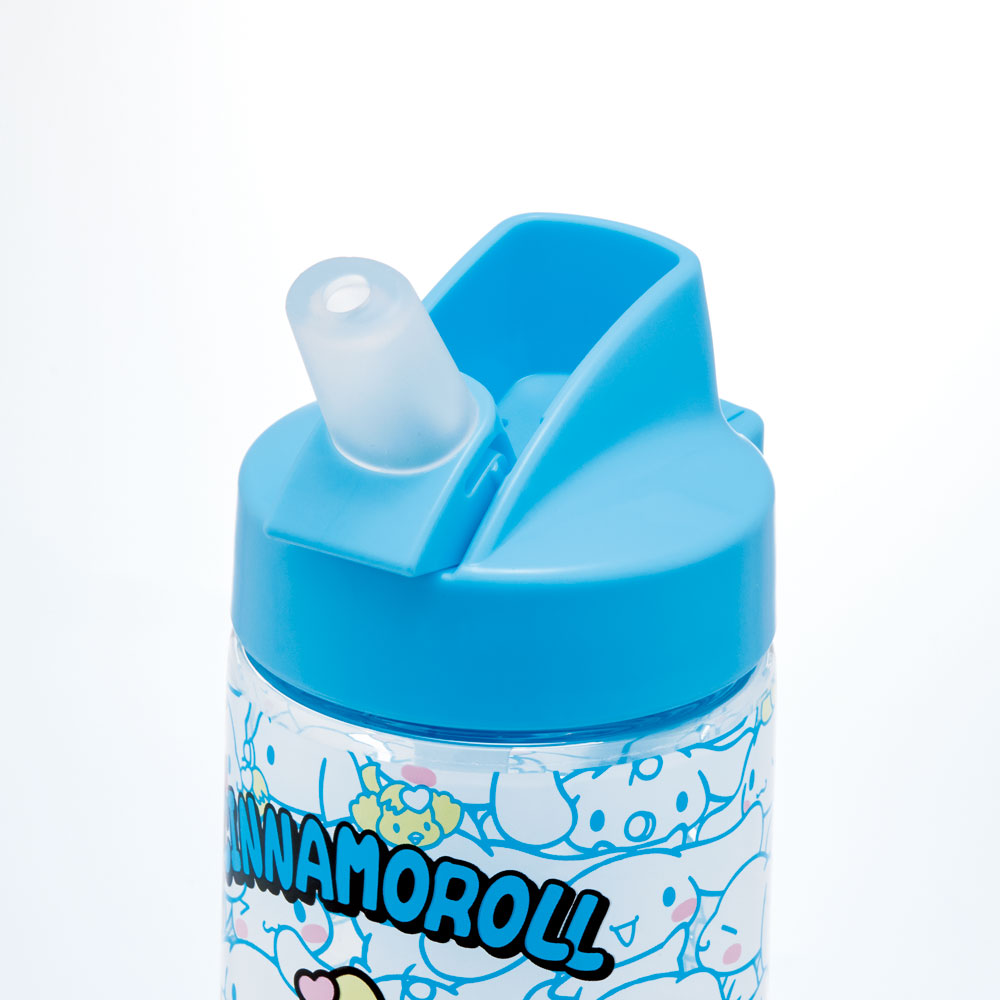 ストロー ボトル 水筒 500ml スパウト型 プラスチック クリア キッズ 子供 スケーター skater PSTB5 シナモロール シナモン サンリオ 女の子 女子