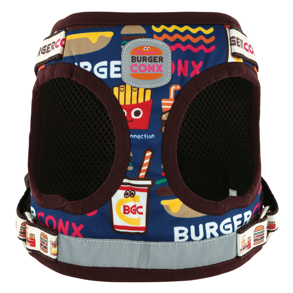 【送料無料】ベストハーネス M 犬 ペット 用品 グッズ 散歩 スケーター skater PTHV3 バーガーコンクス BURGER CONX 男の子 女の子【わんちゃん ワンちゃん いぬ さんぽ お散歩 かわいい おしゃれ】