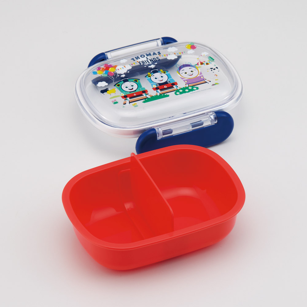 お弁当箱 子供 1段 270ml おしゃれ 幼稚園 弁当箱 仕切り ドーム型 キャラクター skater スケーター QAF1AG きかんしゃトーマス トーマス 男の子 男子 電車【レンジ対応 食洗機対応 2歳 子ども ランチボックス】