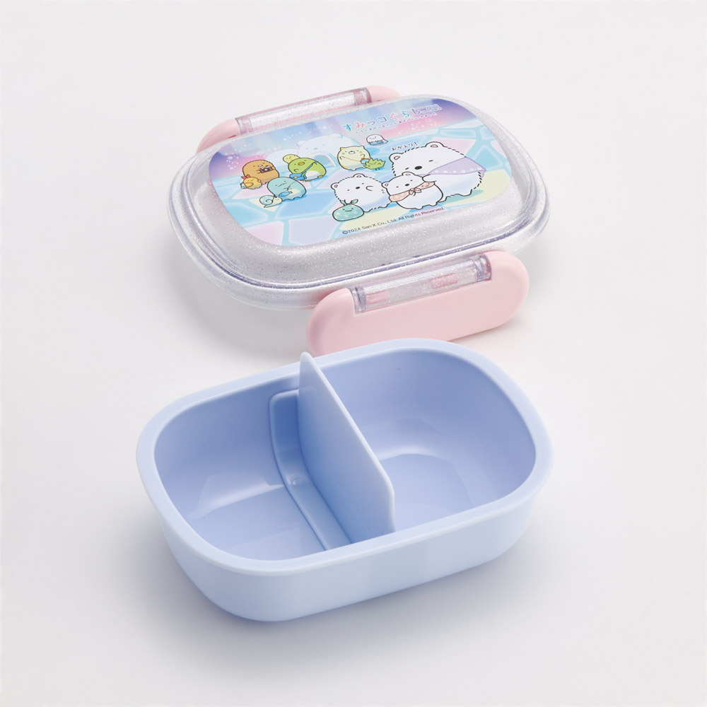 お弁当箱 子供 1段 270ml おしゃれ 幼稚園 弁当箱 仕切り ドーム型 キャラクター skater スケーター QAF1AG すみっコぐらし すみっこ ぐらし 女の子 女子