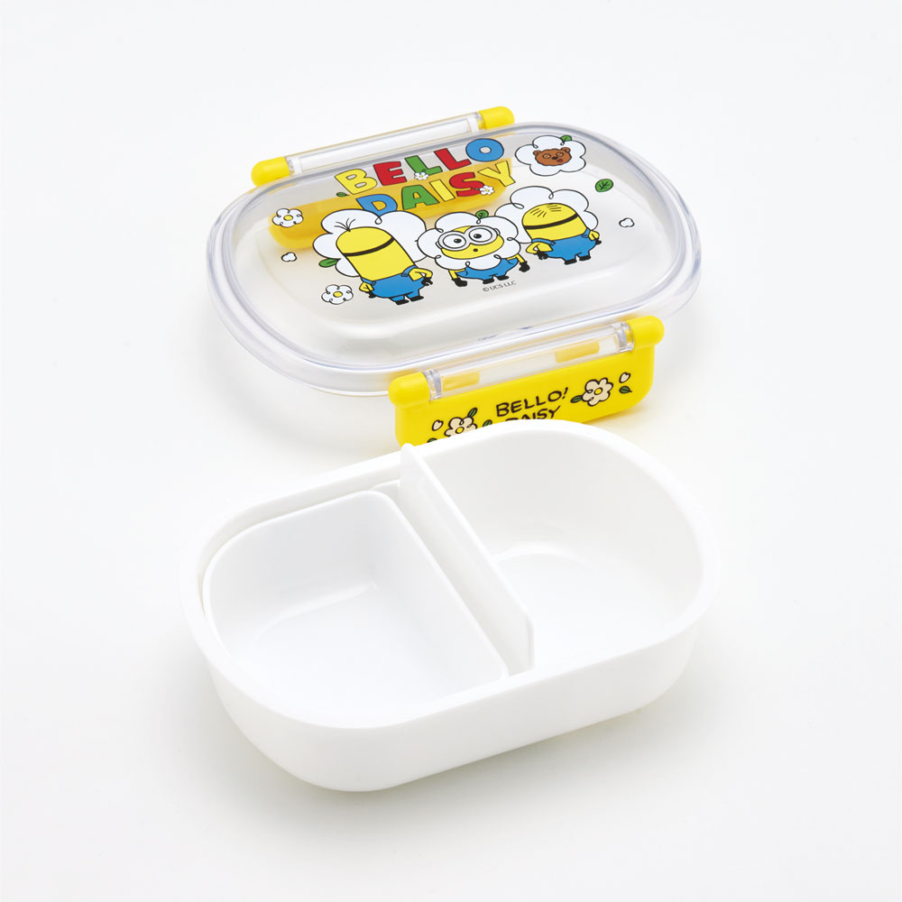 抗菌ふわっとフタタイトランチボックス 1段/360mlミニオン24/QAF2BAAG_4973307665561/スケーター