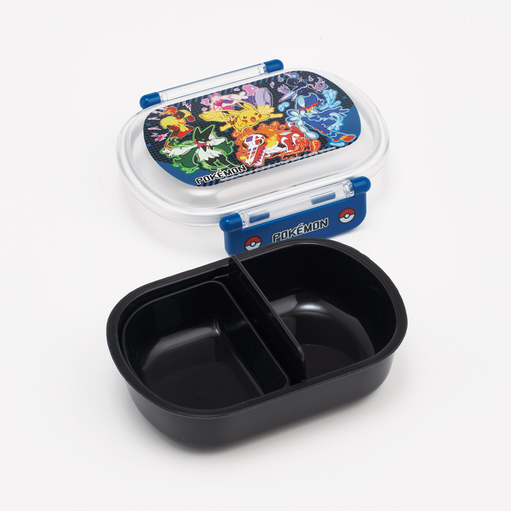 抗菌おかずがつぶれにくい ふわっとフタお弁当箱 1段/360ml ポケットモンスター25/QAF2BAAG_4973307696282