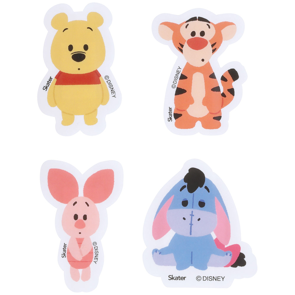 【メール便対象品】 ダイカット 絆創膏 20枚入 ばんそうこう 携帯 可愛い かっこいい キャラクター skater スケーター QQBD20 くまのプーさん ティガー ピグレット イーヨー Pooh【子供 キッズ 子ども おしゃれ かわいい キャラ 虫刺され】