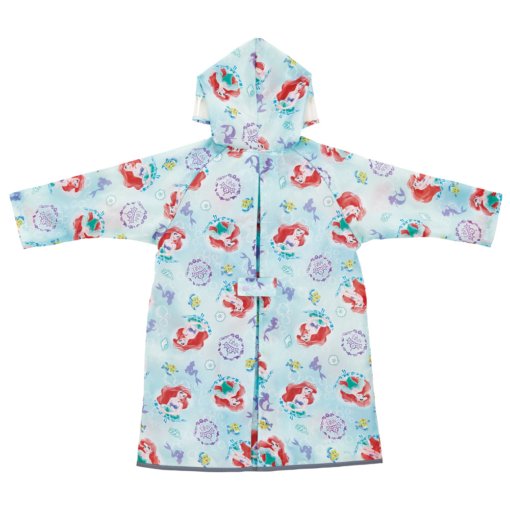 【メール便対象品】 レインコート キッズ 子供 ランドセル 対応 子ども 通学 キャラクター skater スケーター RACO1M アリエル リトルマーメイド 女の子 レディース