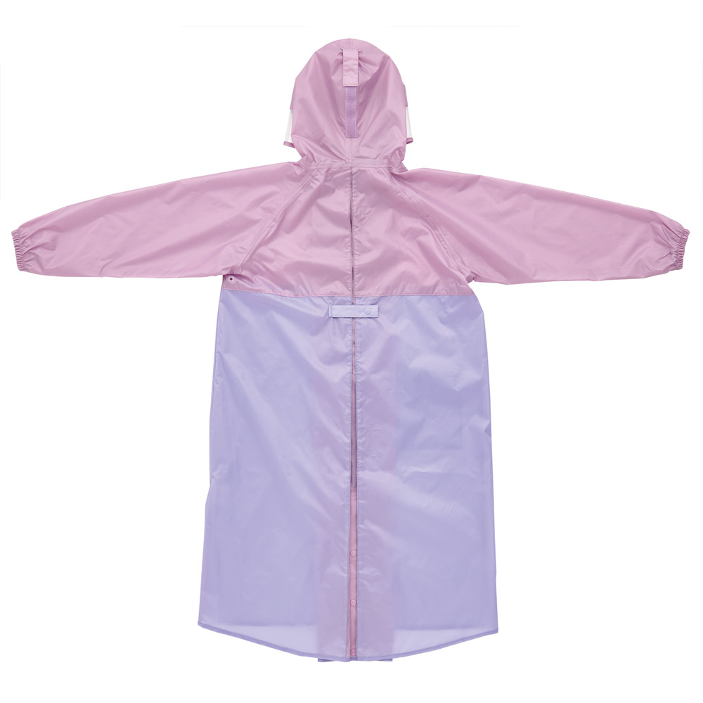 2WAY レインコート カッパ かっぱ 雨合羽 コート パンツ 2通り 撥水 蒸れにくい スケーター skater RACOBY1 パープル 紫 むらさき