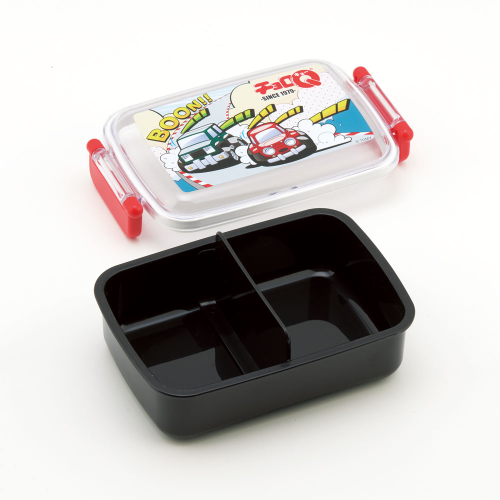 抗菌おかずがつぶれにくい ふわっとフタお弁当箱(角型) 1段/450ml チョロQ/RBF3ANAG_4973307648496